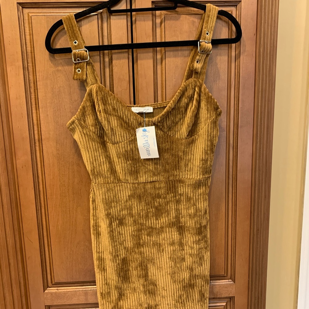 Corduroy dress